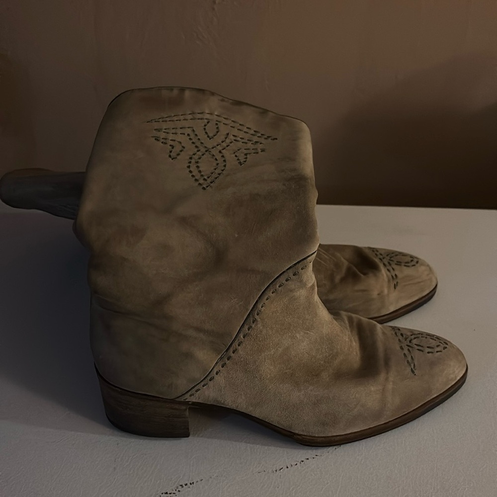 Gents Suede Western Boots